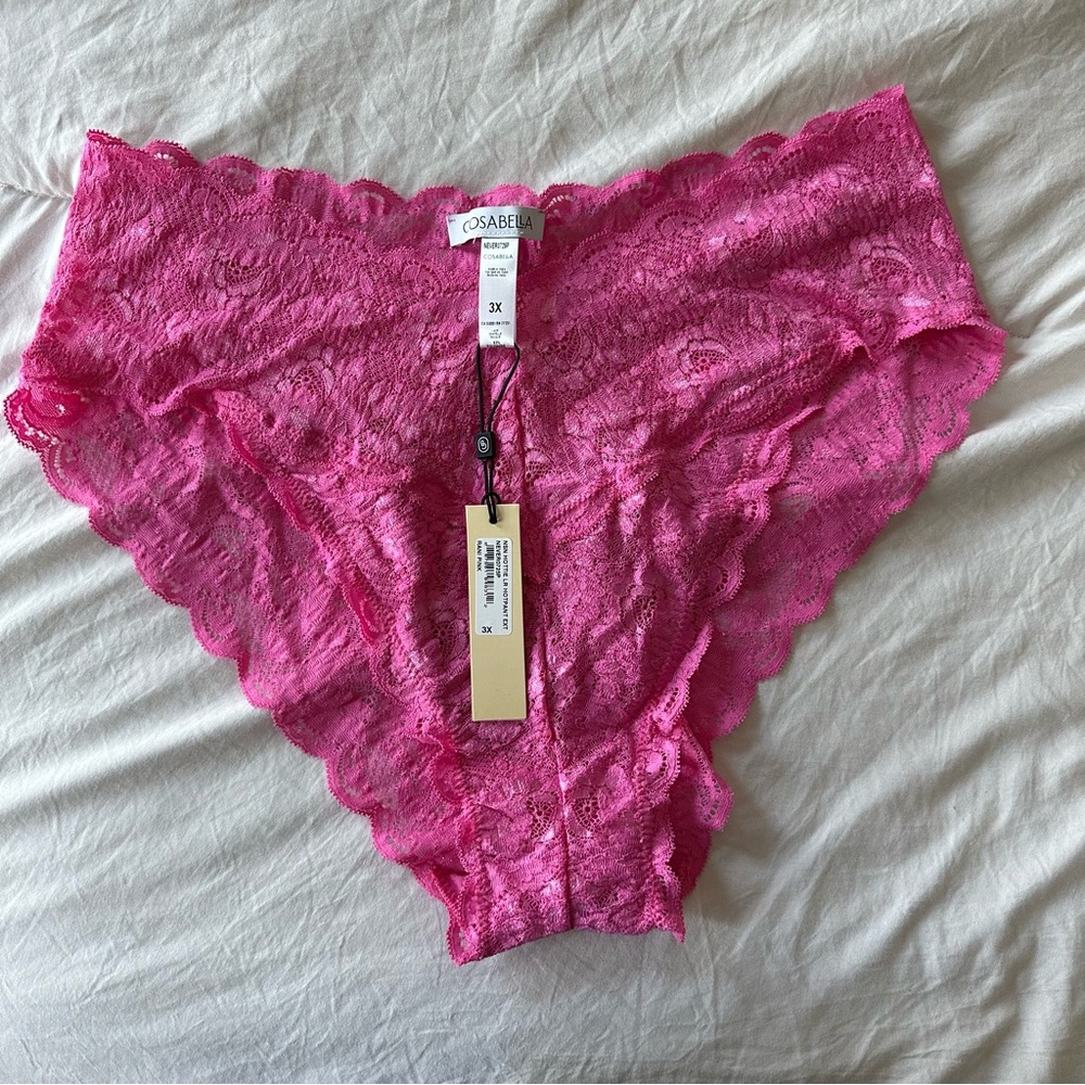 Pink Lace Undies